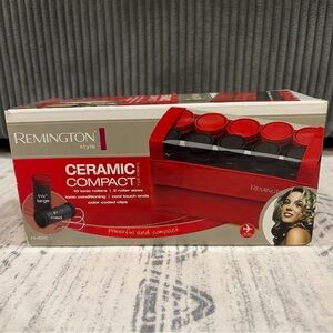 NIB Remington Compact Ceramic Dual Voltage Hot Rollers 10 pieces